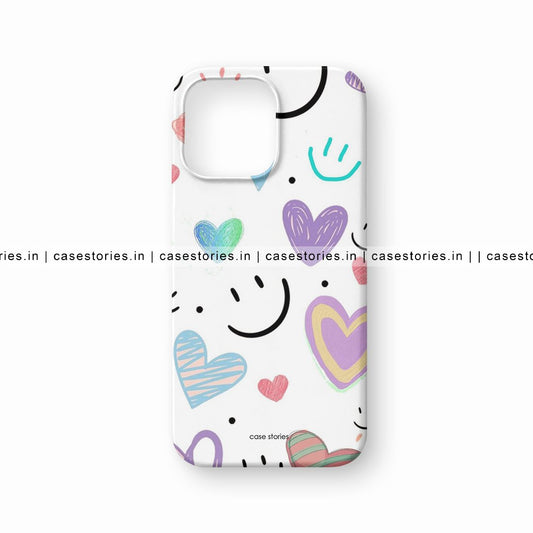 Smiley Face Pattern Mobile Cover