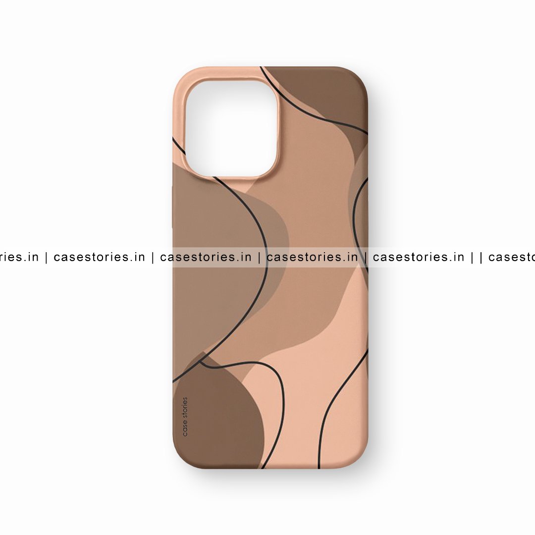 Aesthetic Brown Wallpaper Mobile Cover