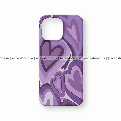 Aesthetic Heart Pattern Mobile Cover