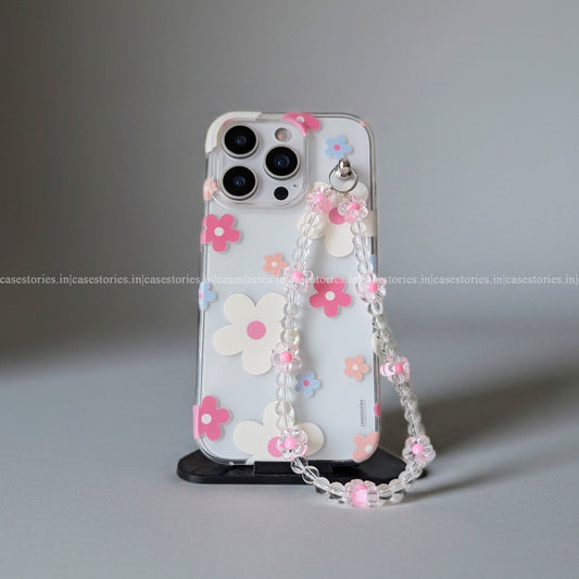 Petal Pop Clear Chain Case