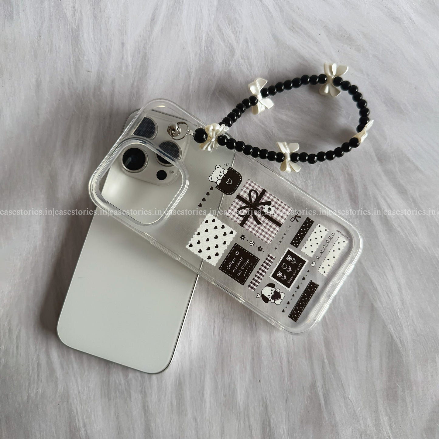 Scrapbook Stories Transparent Chain Case