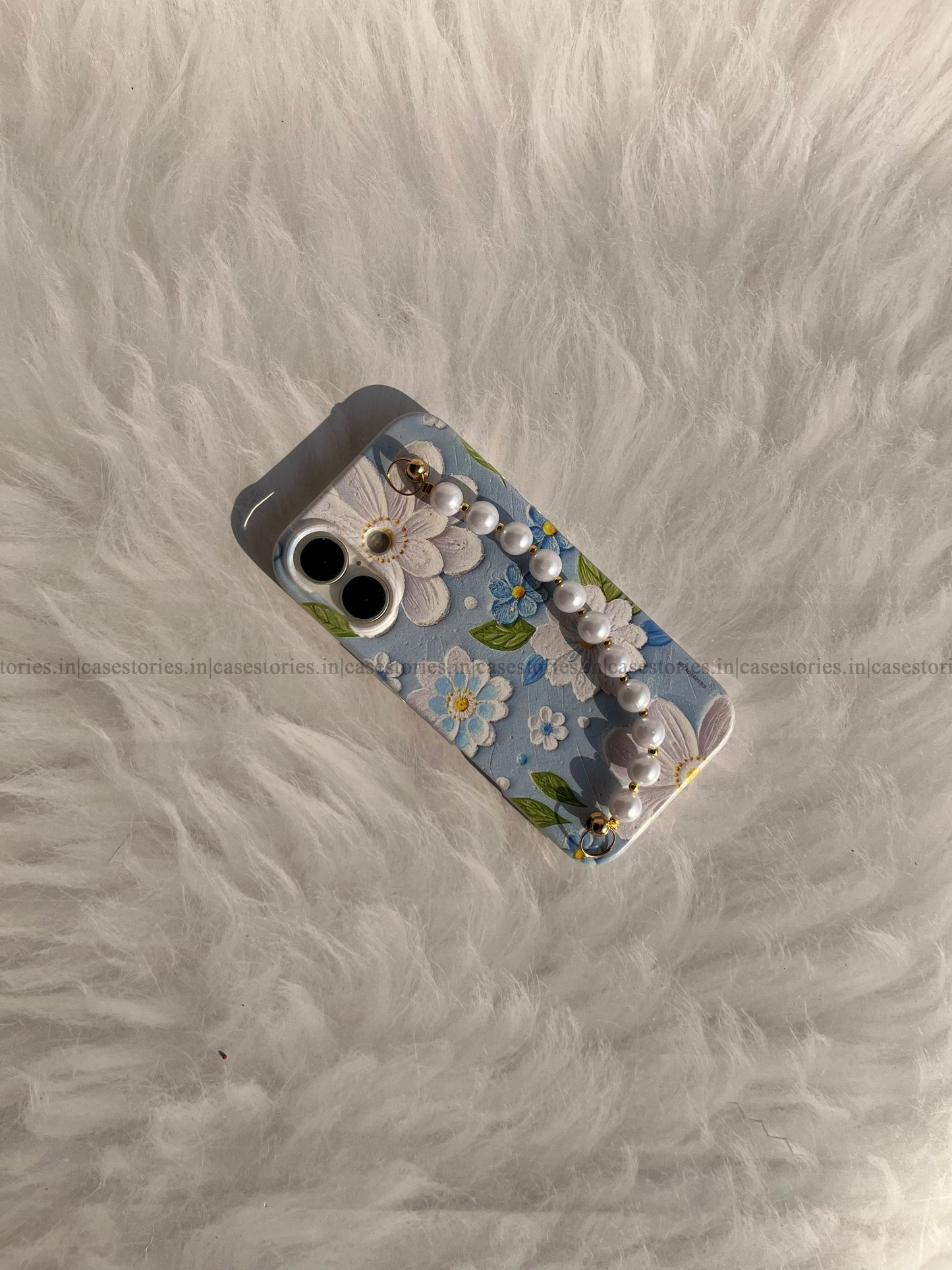 Spring Sky Blooms Chain Case