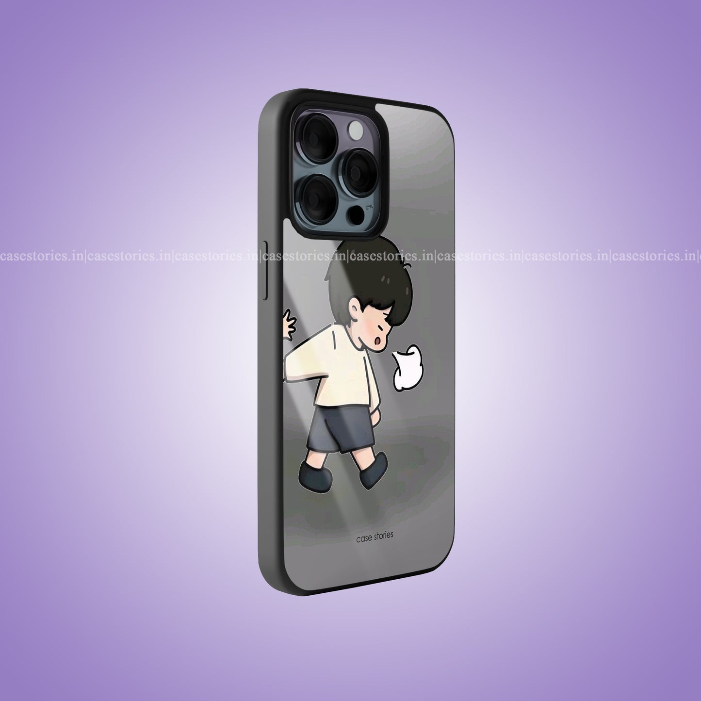 Wait  &  There boy Premium Glossy Phone Cover