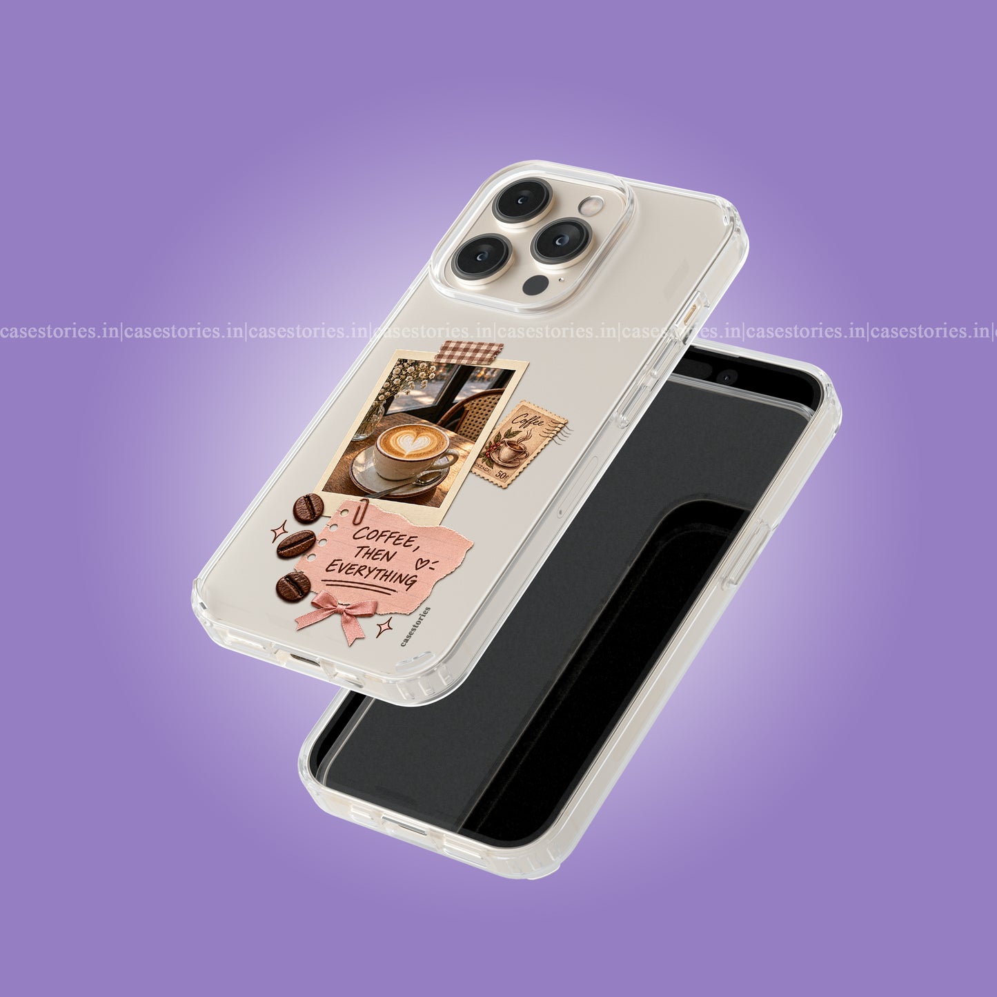 Coffee Everything Clear Soft Case