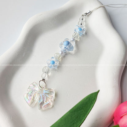 Blue Whisper Mobile Charm