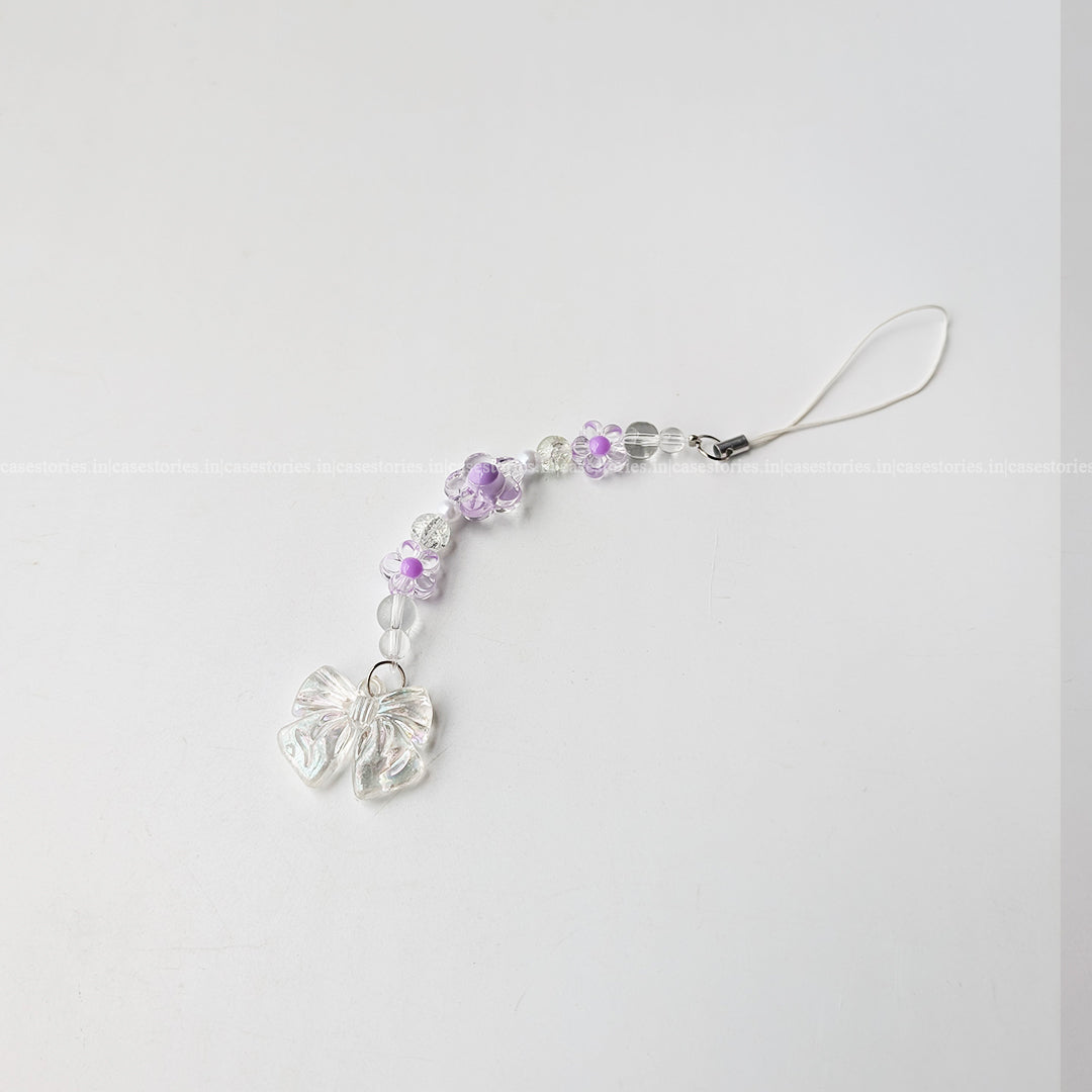 Purple Whisper Mobile Charm