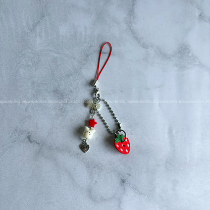 Strawberry Sweetheart Charm