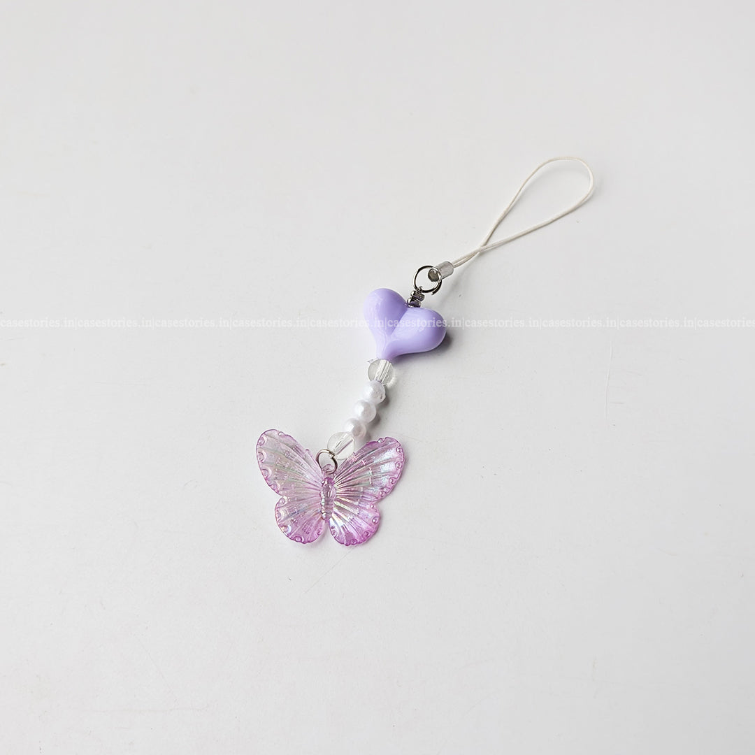 Lavender Sweetheart Mobile Charm