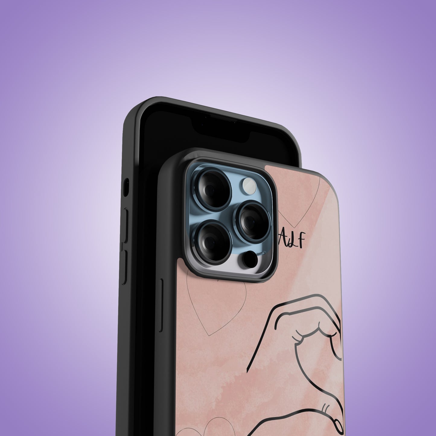 The First Half Premium Glossy Phone Cover