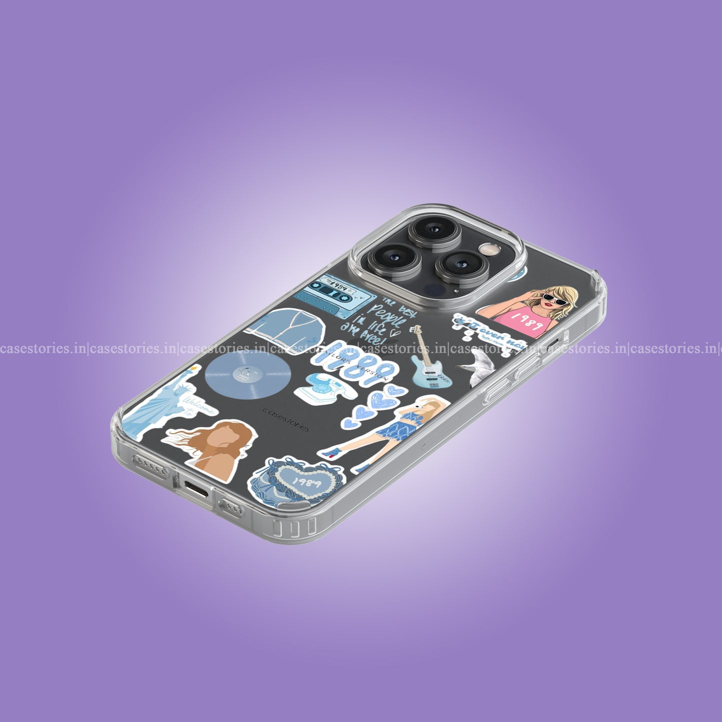 1989 Taylor Album Clear Soft Case