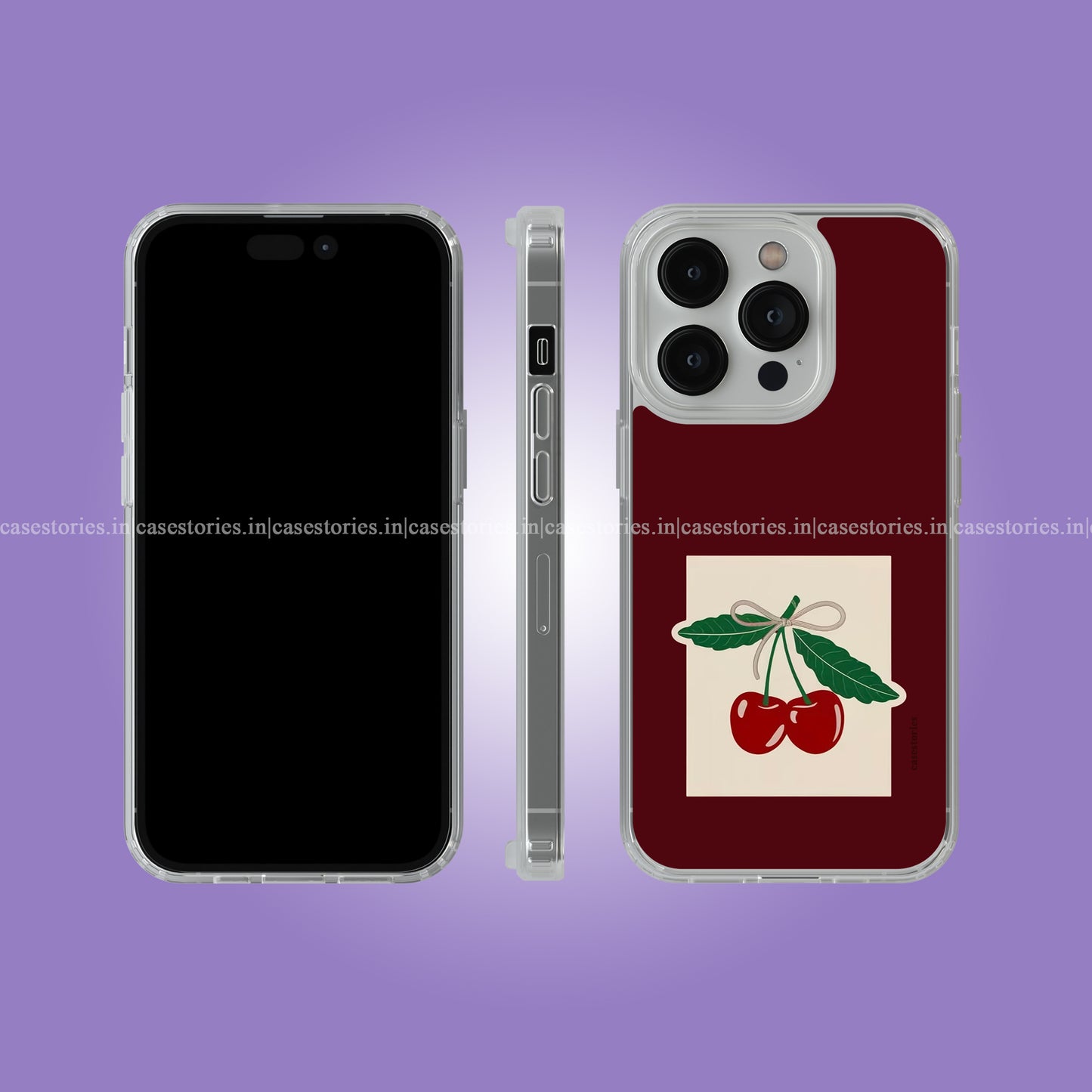 Vintage Cherry Note Soft Case