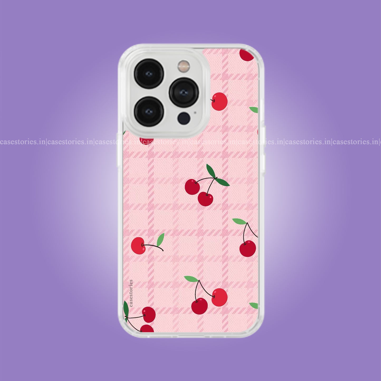 Cherry Plaid Crush Soft Case