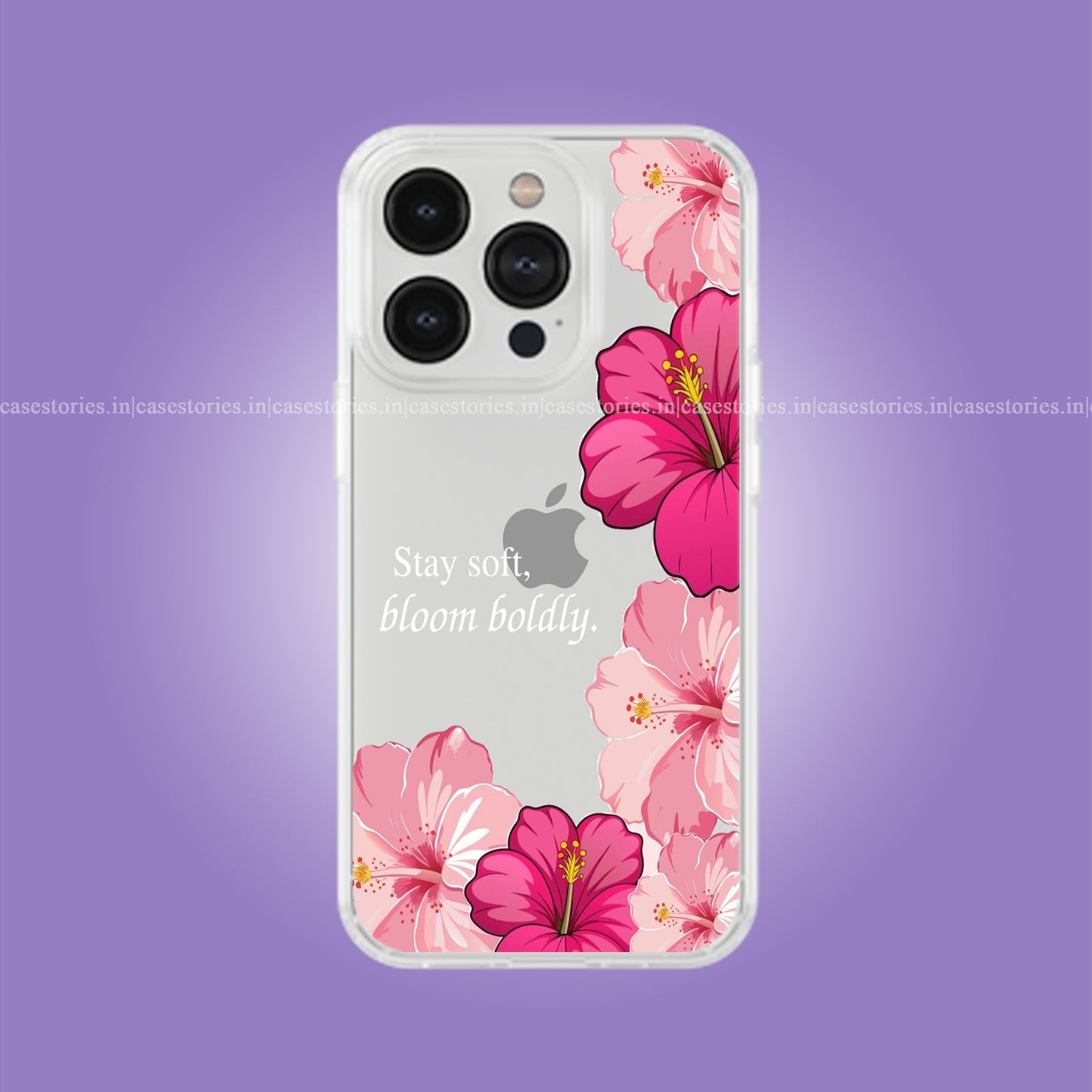 Hibiscus Dreams Clear Soft Case