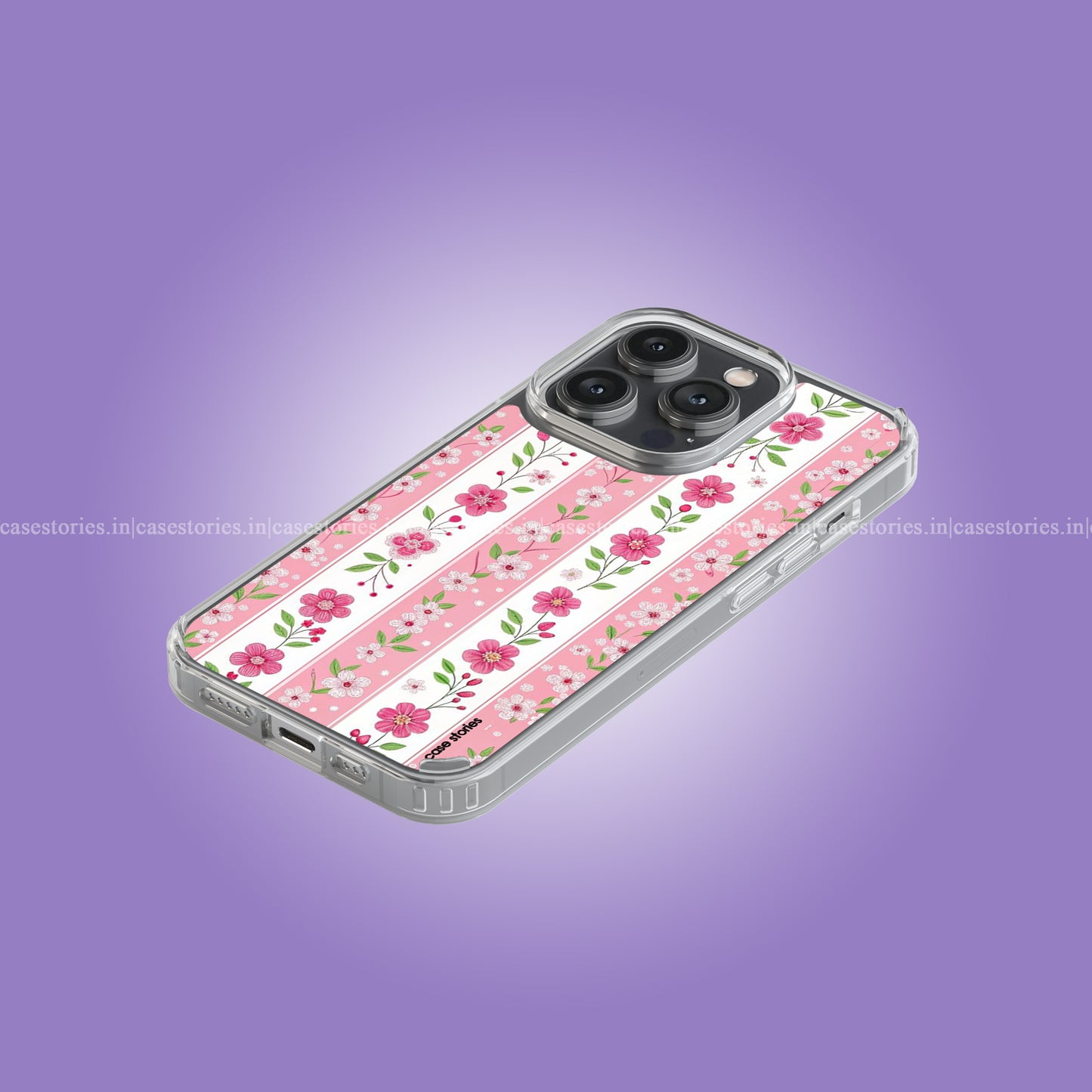 Rosy Garden Lines Soft Case