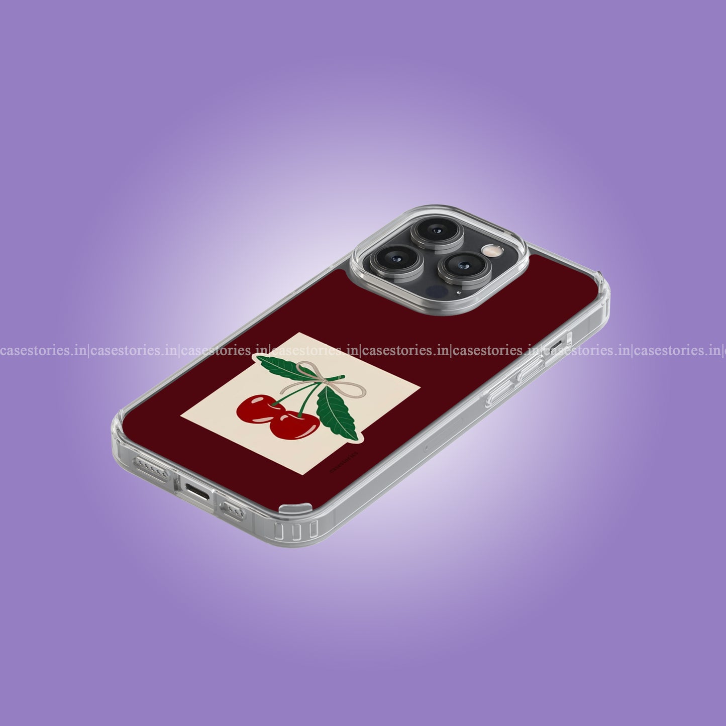 Vintage Cherry Note Soft Case