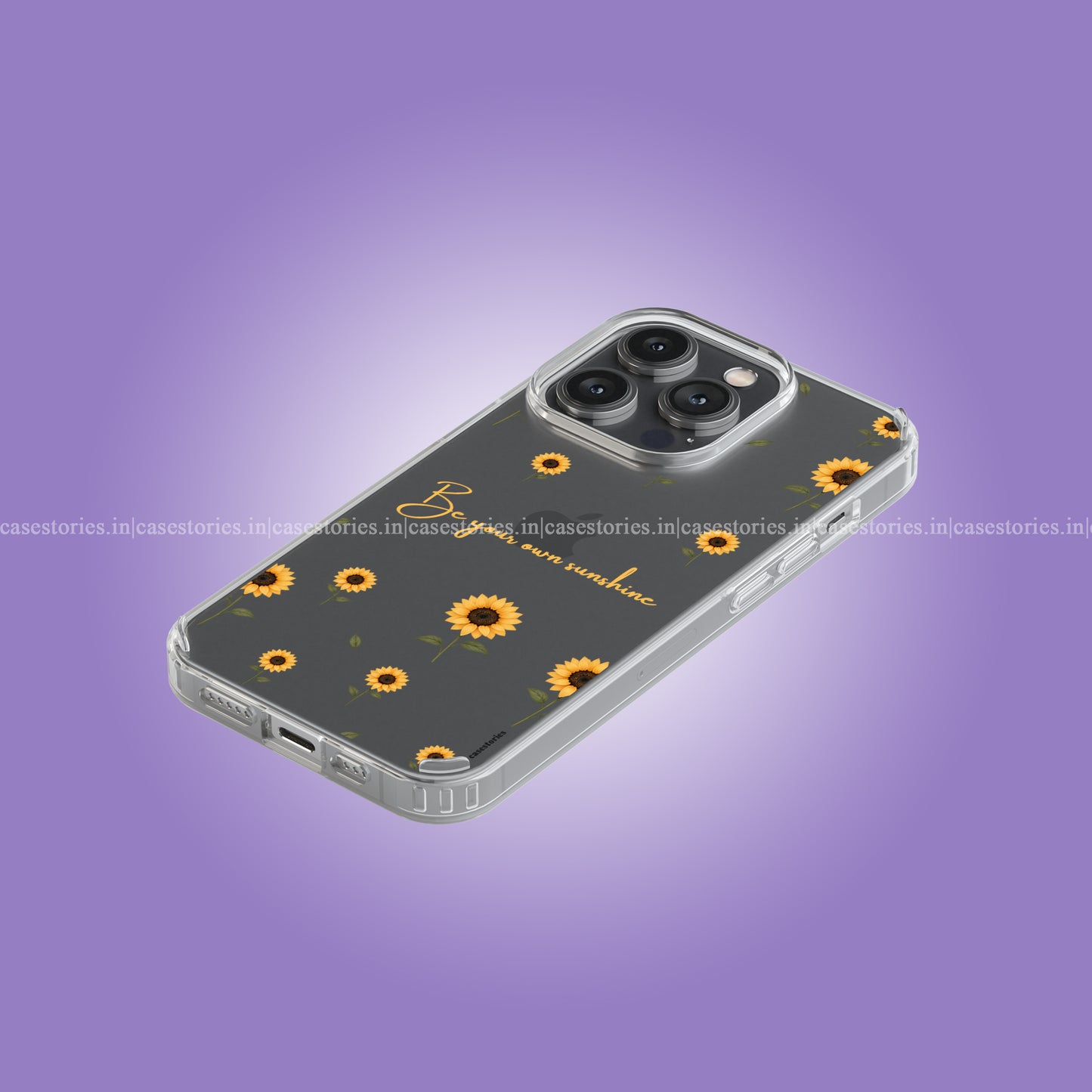 Sunshine in Bloom Clear Soft Case