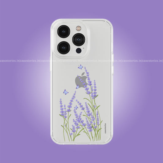Lavender Kiss Clear Soft Case