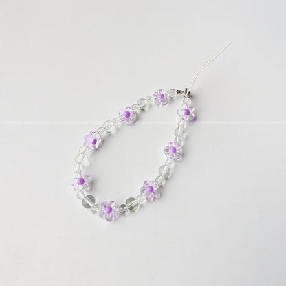 Purple Floral Dayz Mobile Charm