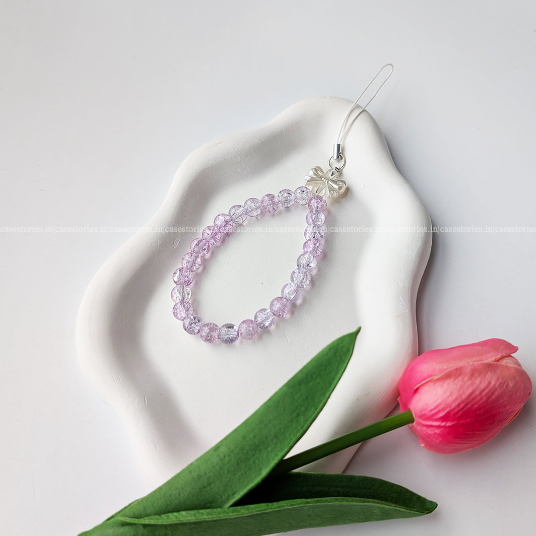 Purple Sunshine Mobile Charm