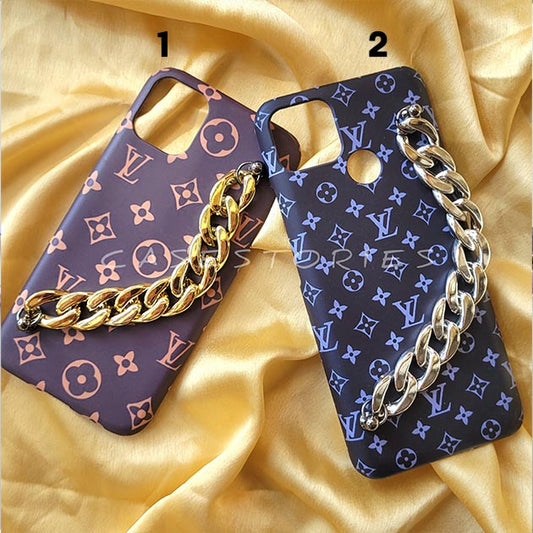 Luxury Pattern With Golden & Sliver Chain Cover