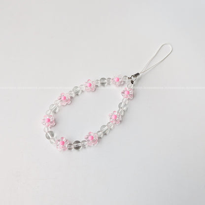 Pink Floral Dayz Mobile Charm