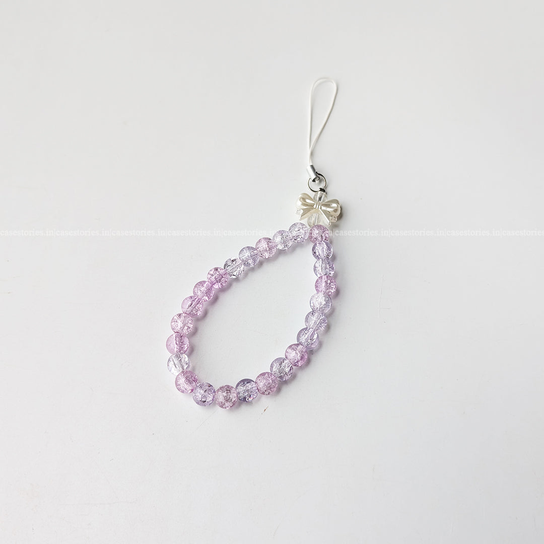 Purple Sunshine Mobile Charm