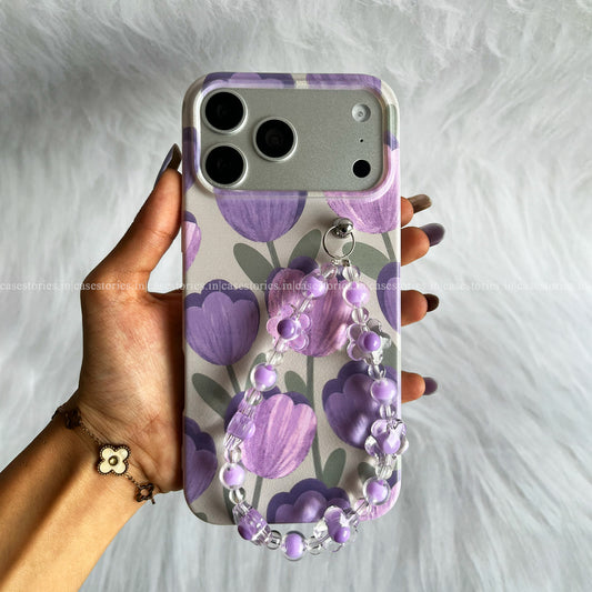 Tulip Twilight Case Transparent Mobile Cover