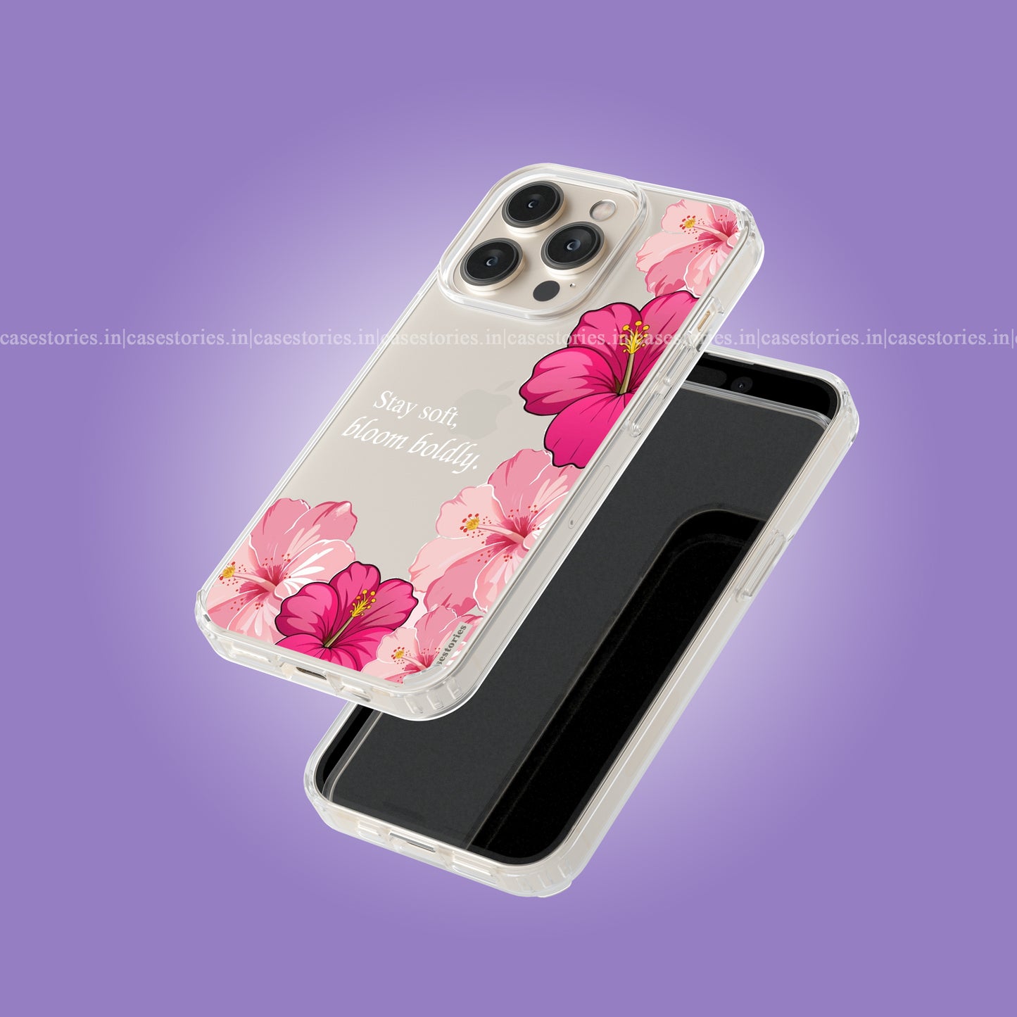 Hibiscus Dreams Clear Soft Case