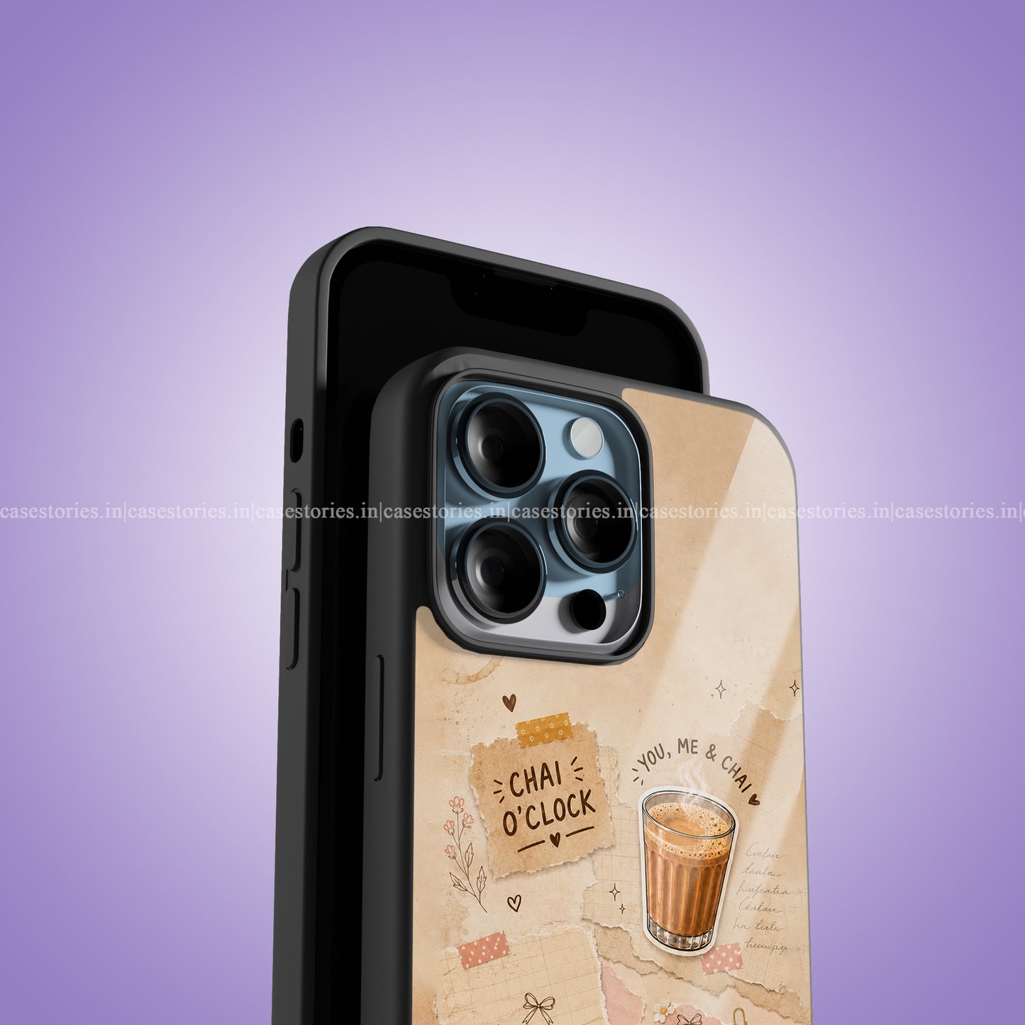 Chai O Clock Premium Glossy Phone Case