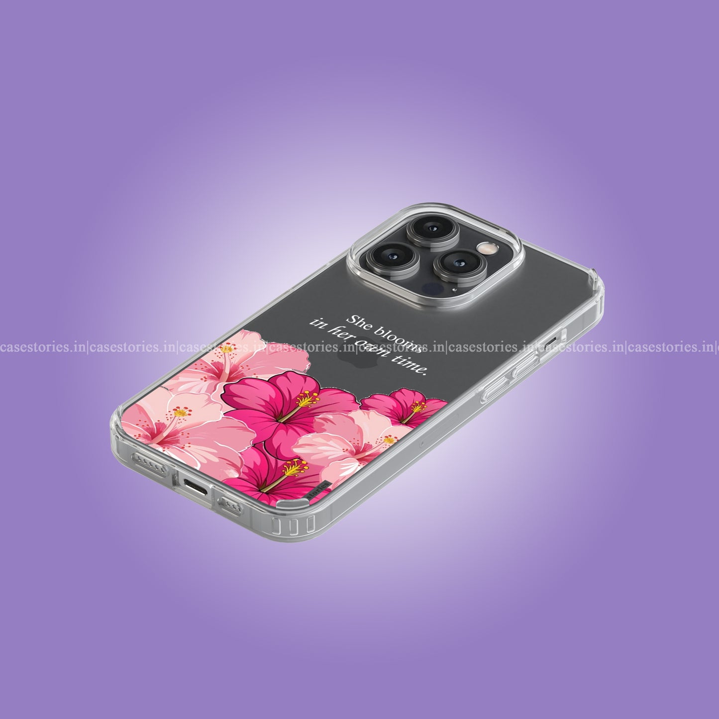 Hibiscus Heaven Clear Soft Case
