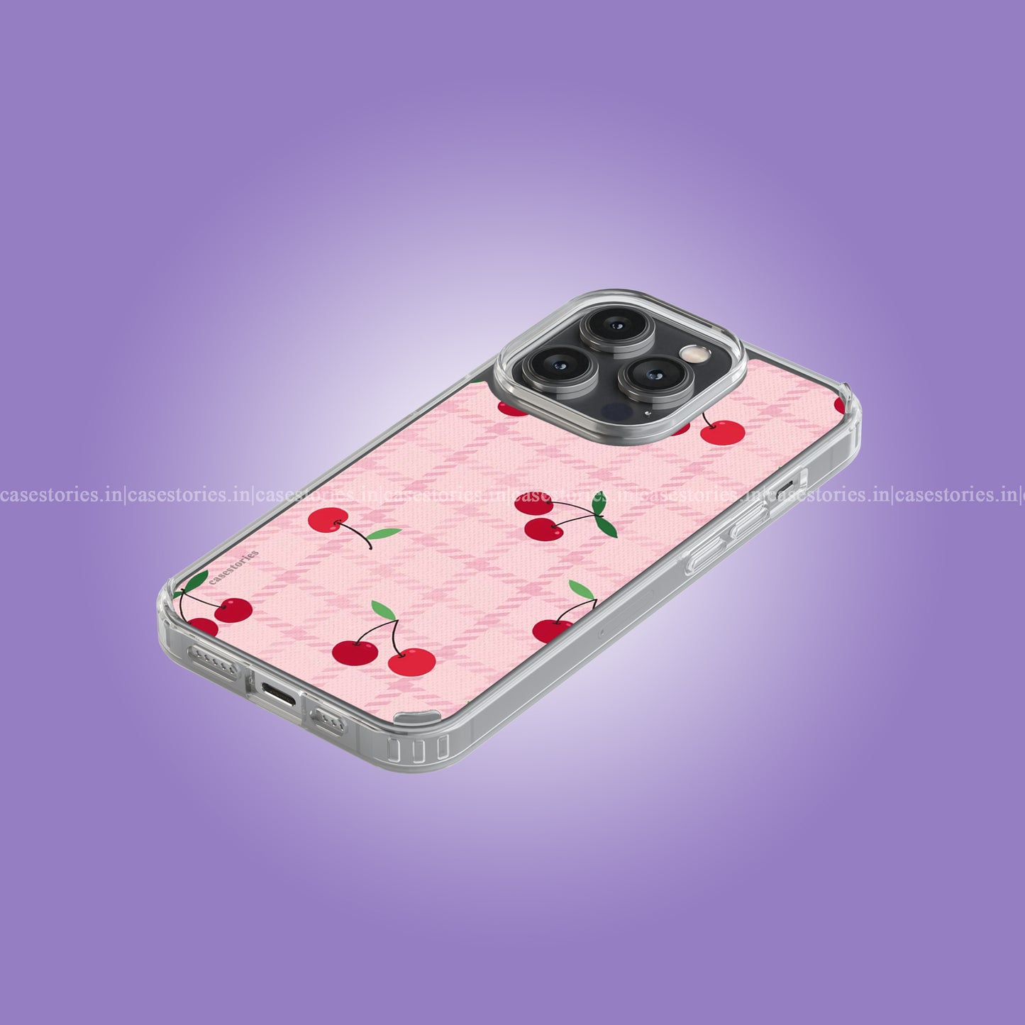 Cherry Plaid Crush Soft Case