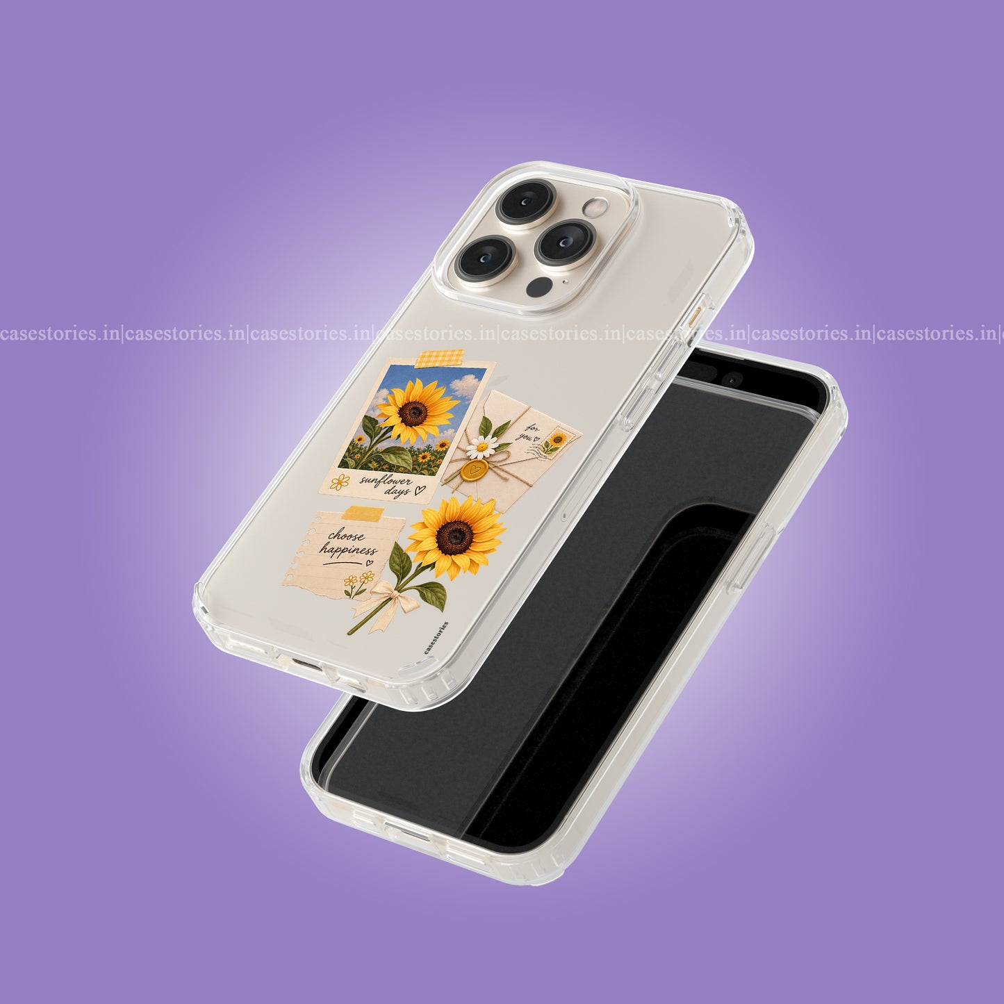 Choose Happiness Clear Soft Case