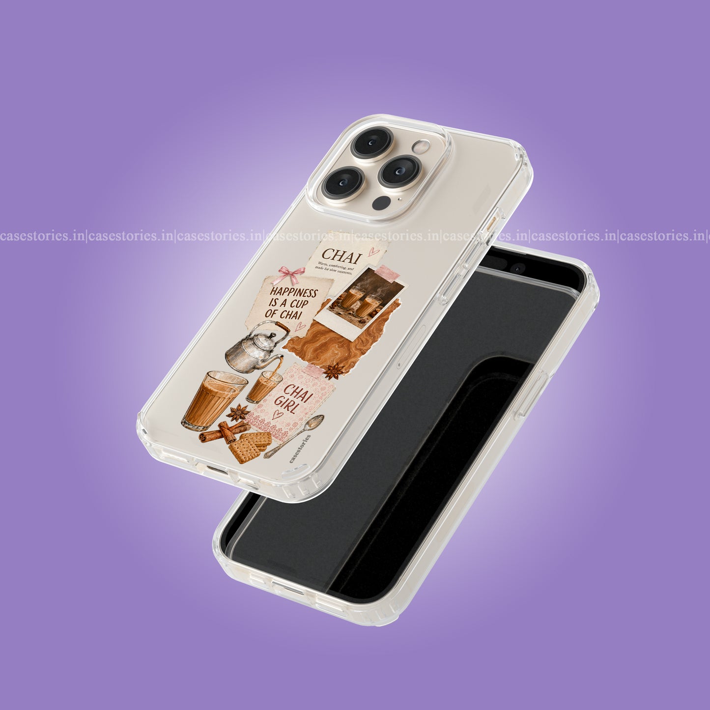 Chai Girl Clear Soft Case