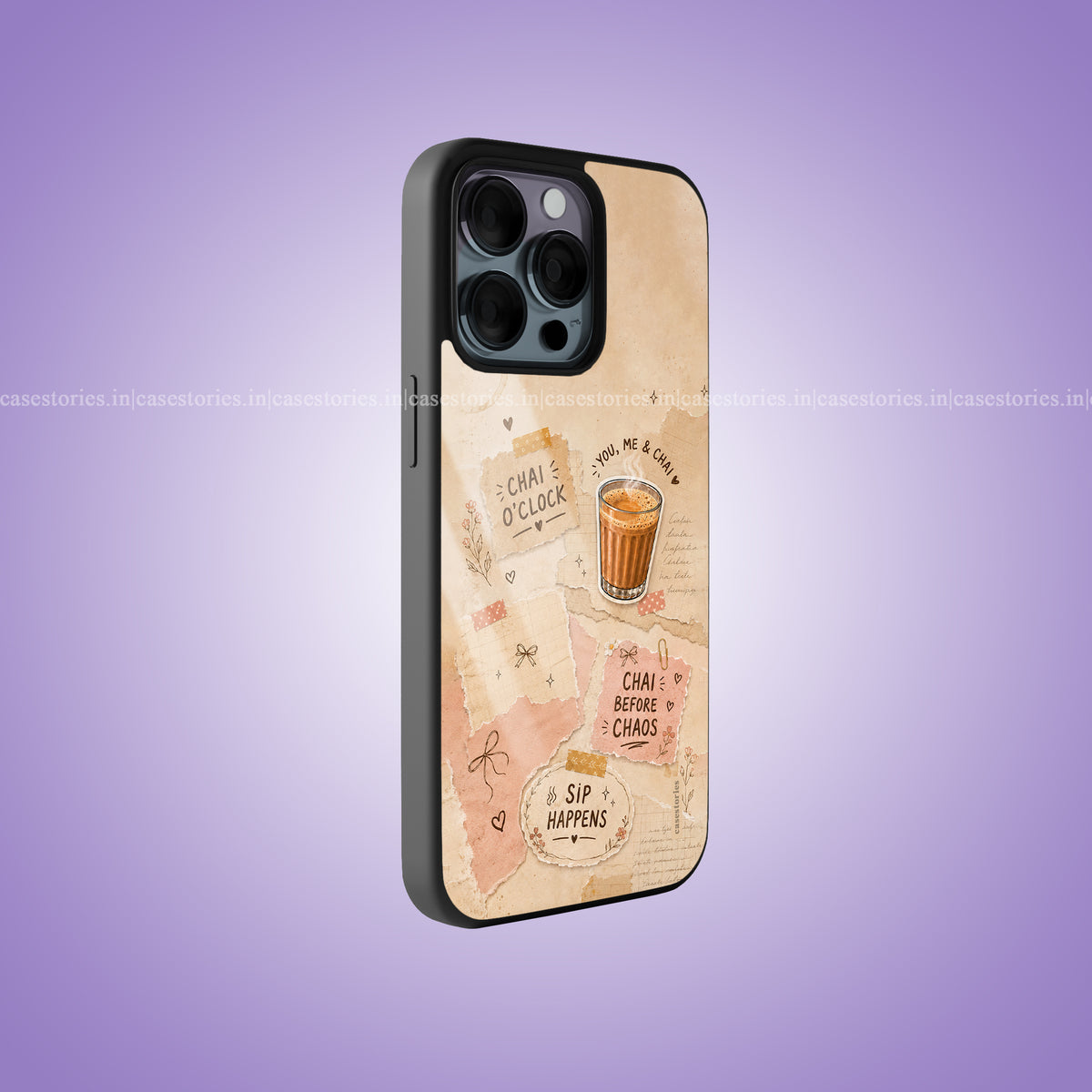 Chai O Clock Premium Glossy Phone Case