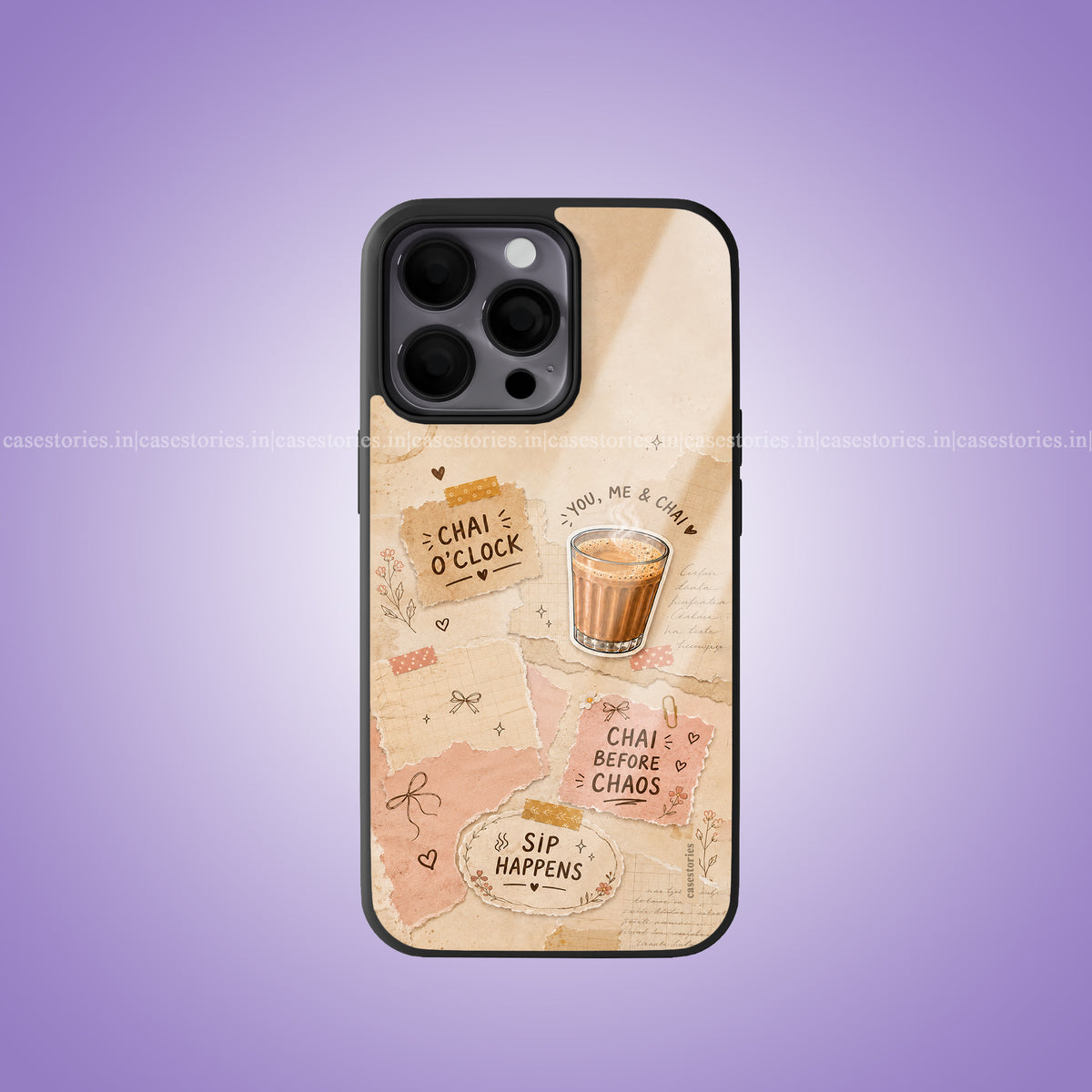 Chai O Clock Premium Glossy Phone Case
