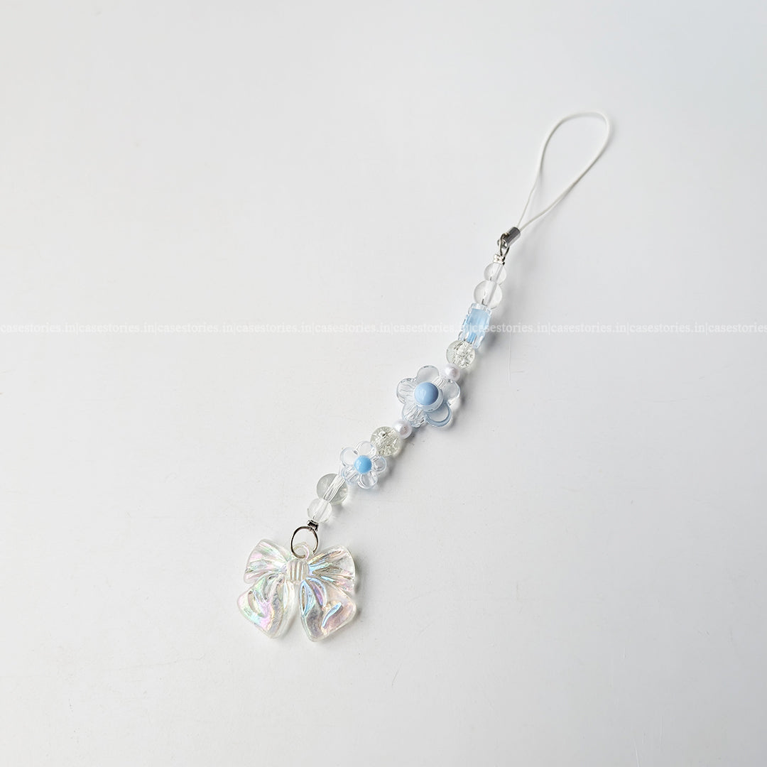 Blue Whisper Mobile Charm