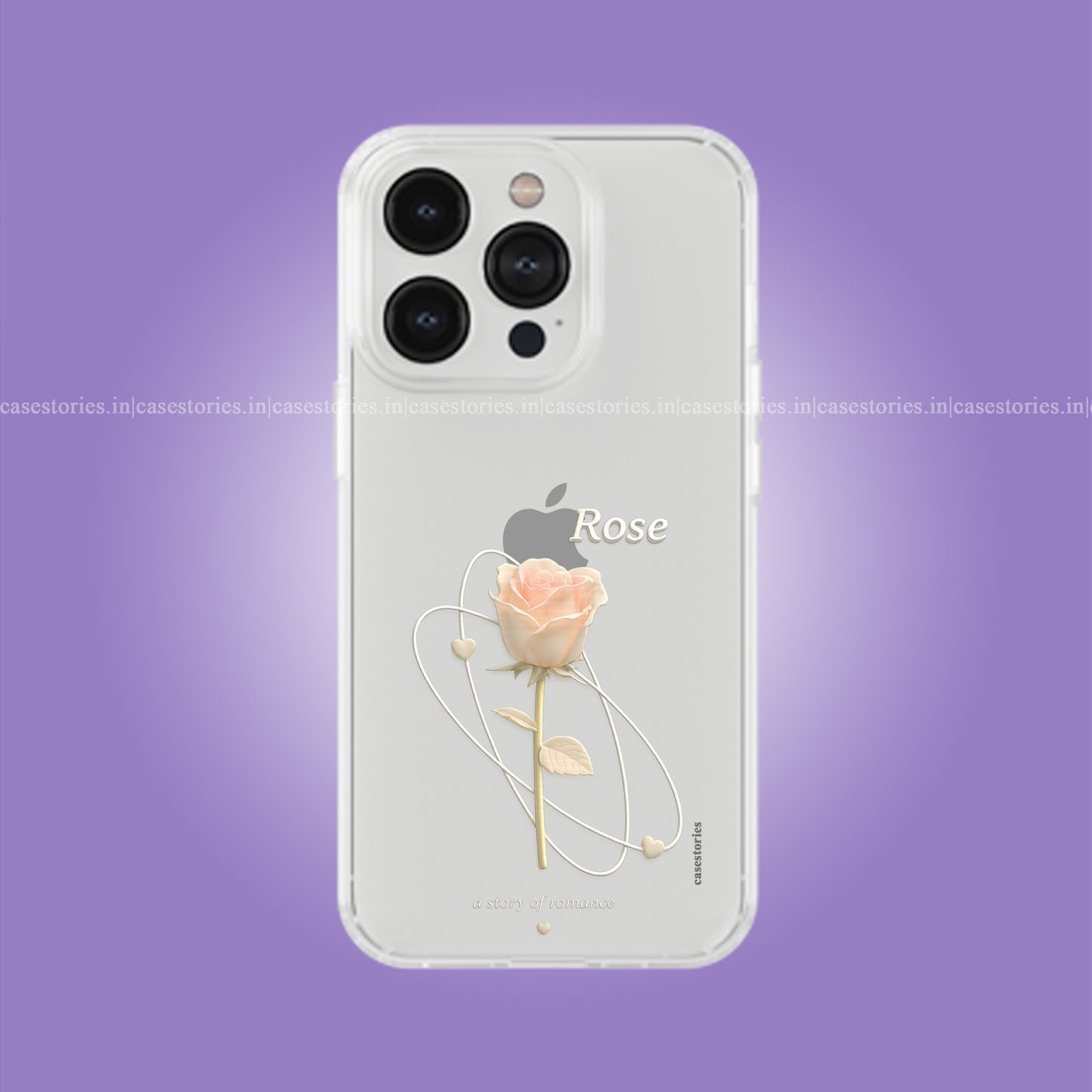 Blush Rose Clear Soft Case
