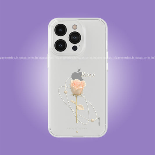 Blush Rose Clear Soft Case