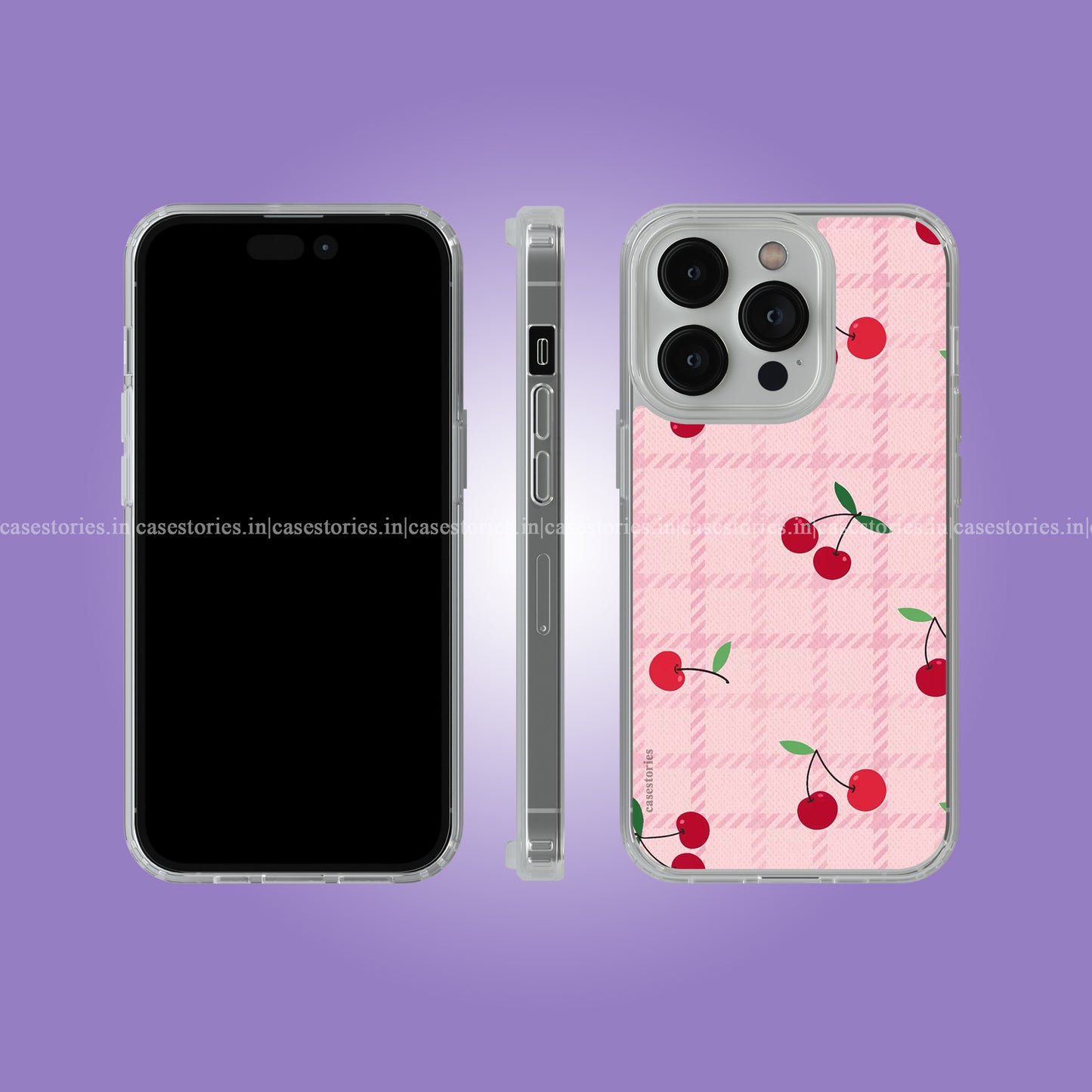Cherry Plaid Crush Soft Case