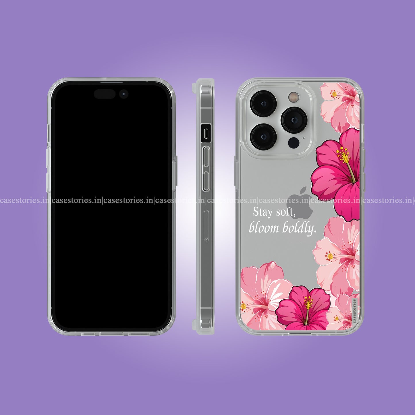 Hibiscus Dreams Clear Soft Case