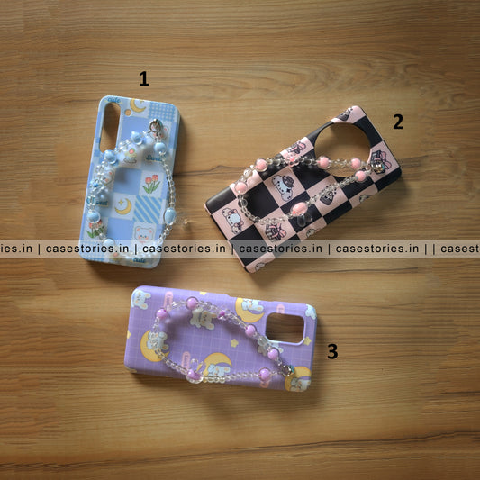 Dangling Bunny Chain Mobile Cover