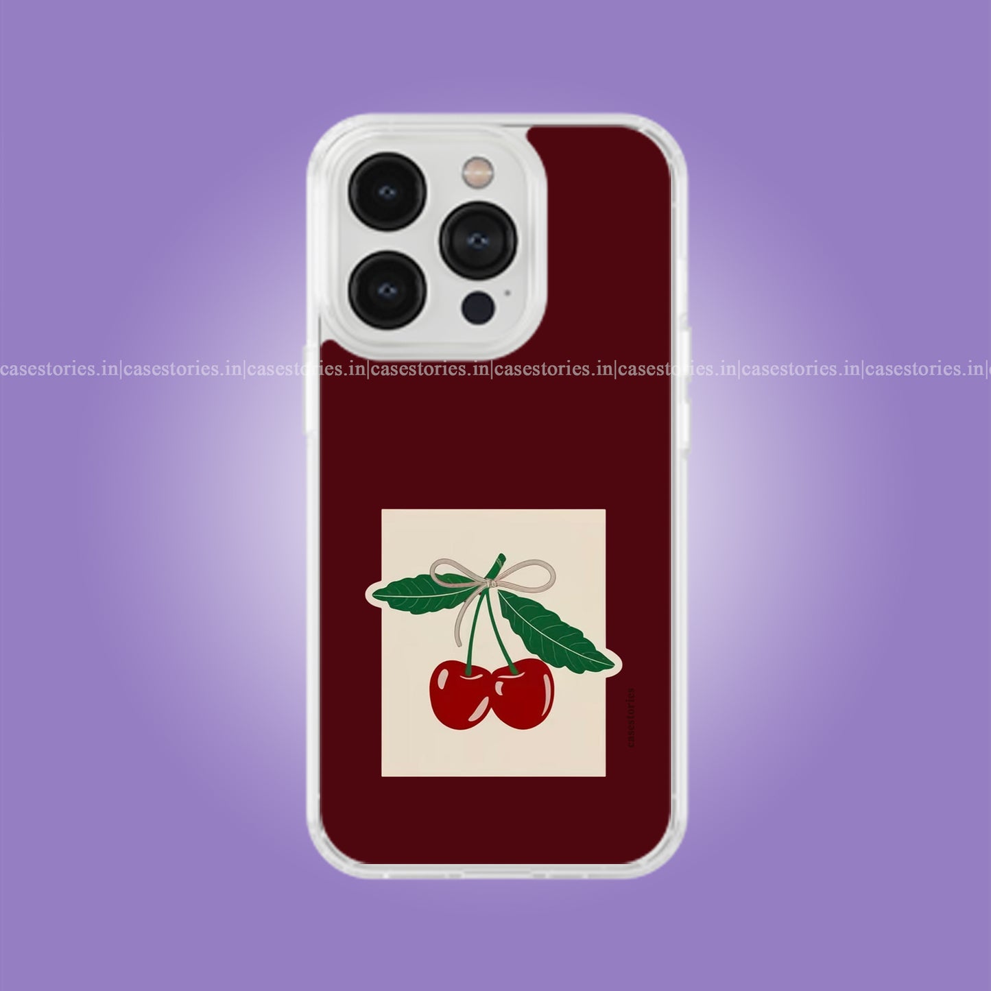 Vintage Cherry Note Soft Case