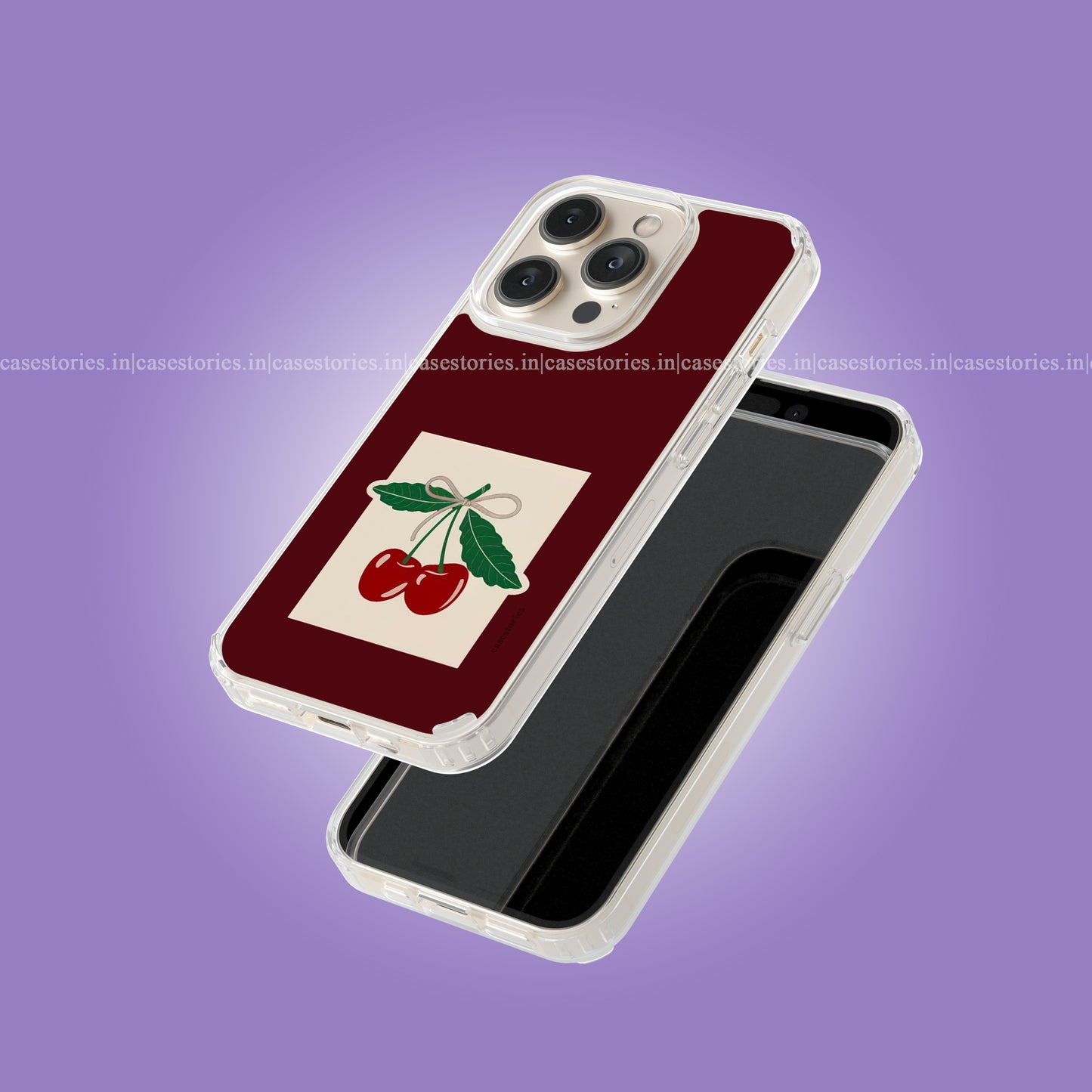 Vintage Cherry Note Soft Case