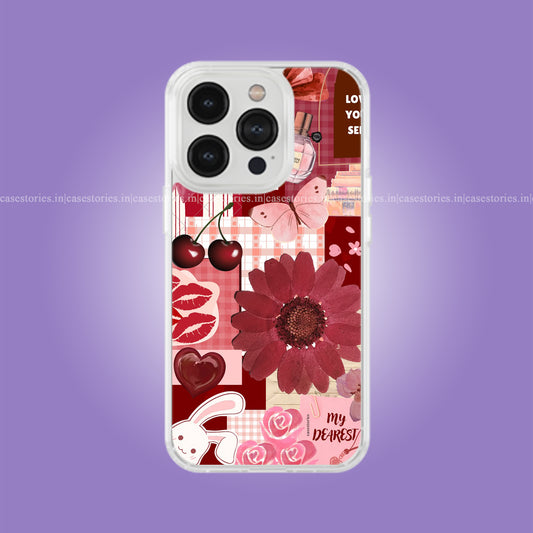 Cherry Girl Collage Soft Case