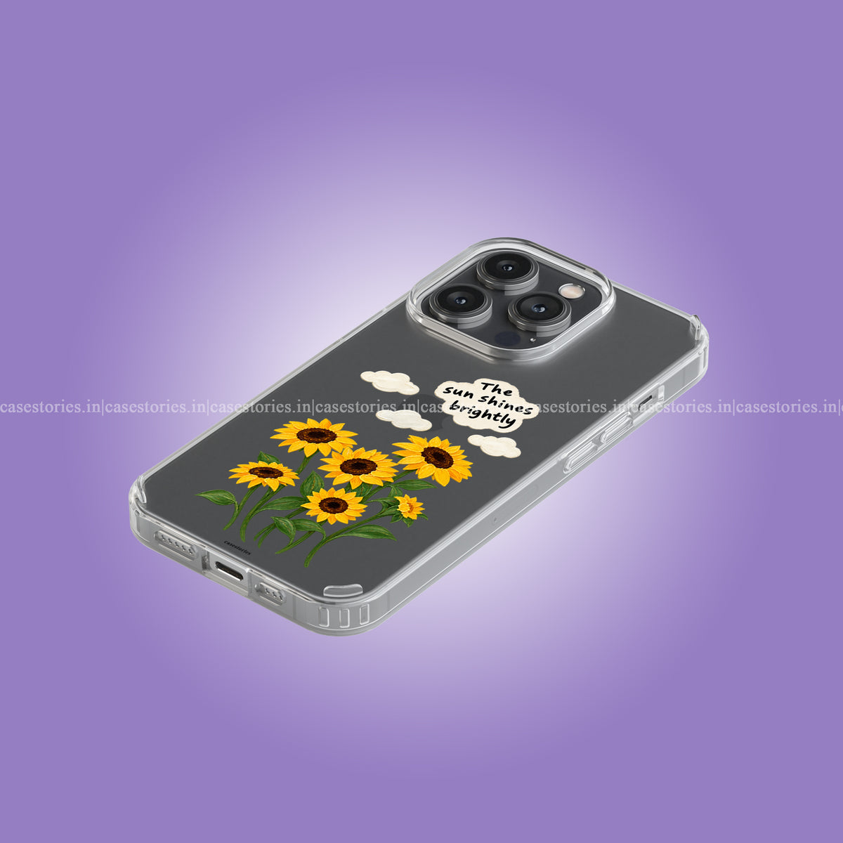 Golden Garden Clear Soft Case