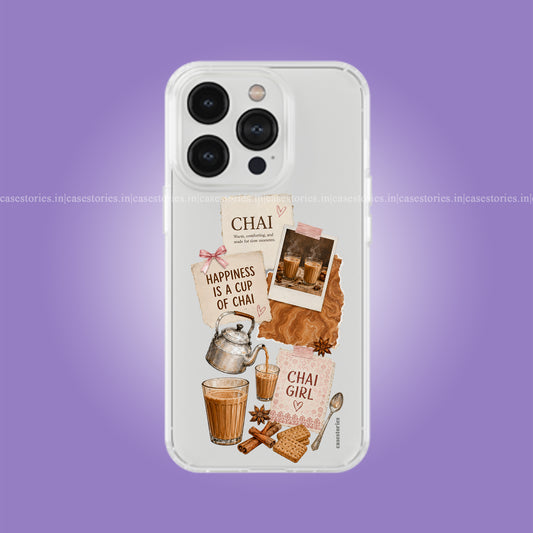 Chai Girl Clear Soft Case