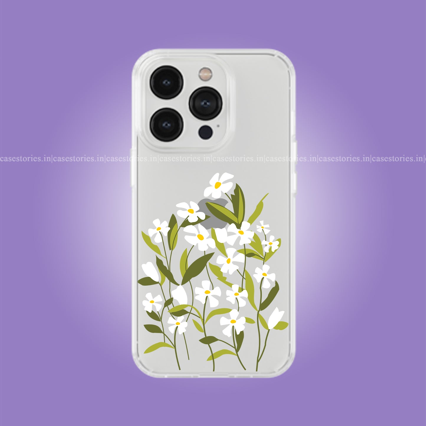Wild Daisy Clear Soft Case