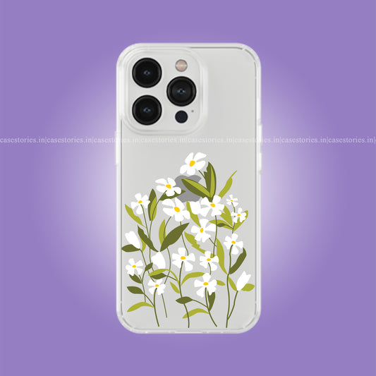 Wild Daisy Clear Soft Case