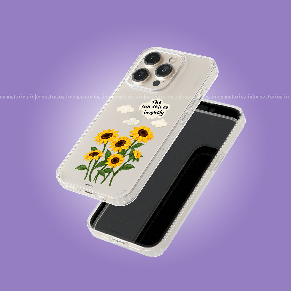 Golden Garden Clear Soft Case