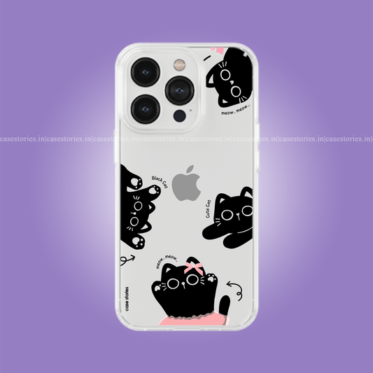 Meow Club Clear Soft Case